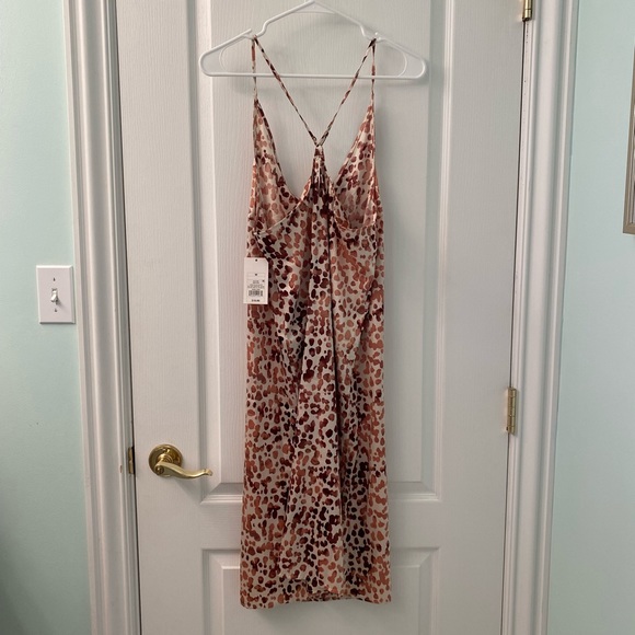 Cheetah Print Slip Dress - Picture 2 of 3